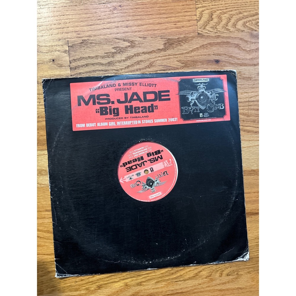 MS‎ JADE Big Head Timbaland Missy Elliott Vinyl Record 12 Single Beat Club